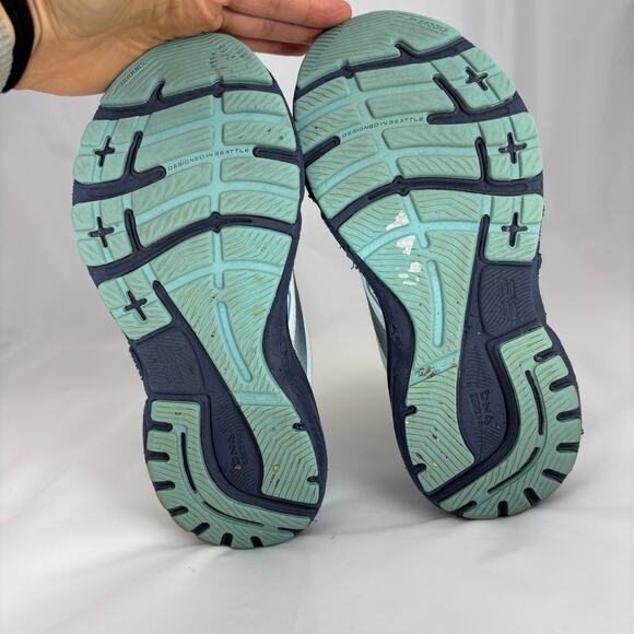 Brooks Adrenaline GTS 23 Women’s Blue Glass/Nile Blue/Marina Running Shoes 7 - Picture 5 of 8